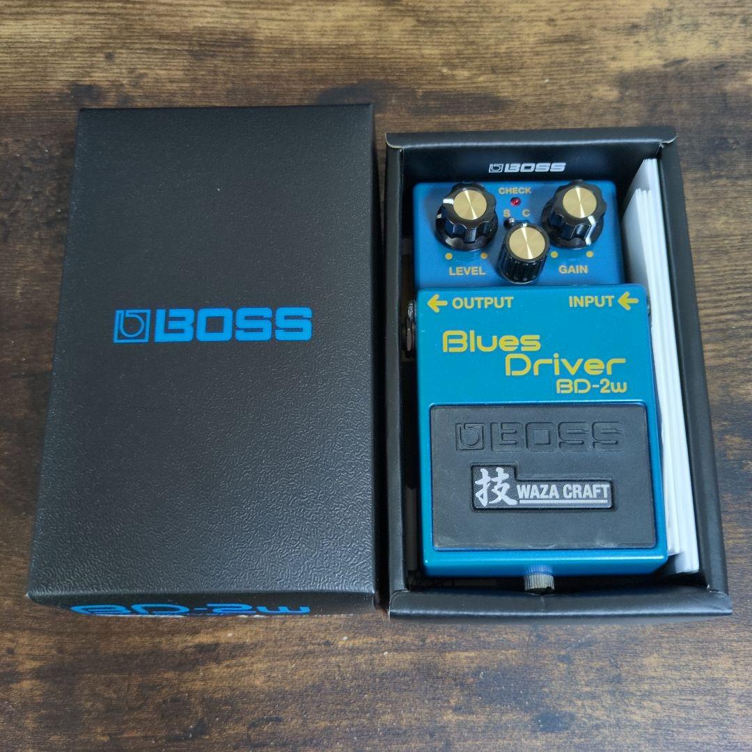 BOSS Blues D BD-2w 技クラフト （電源アダプター付）