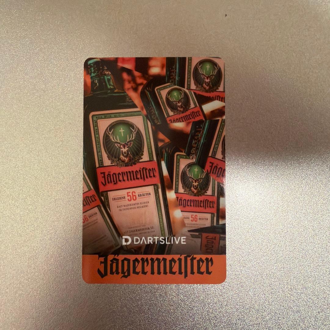 Jägermeister ダーツライブカード