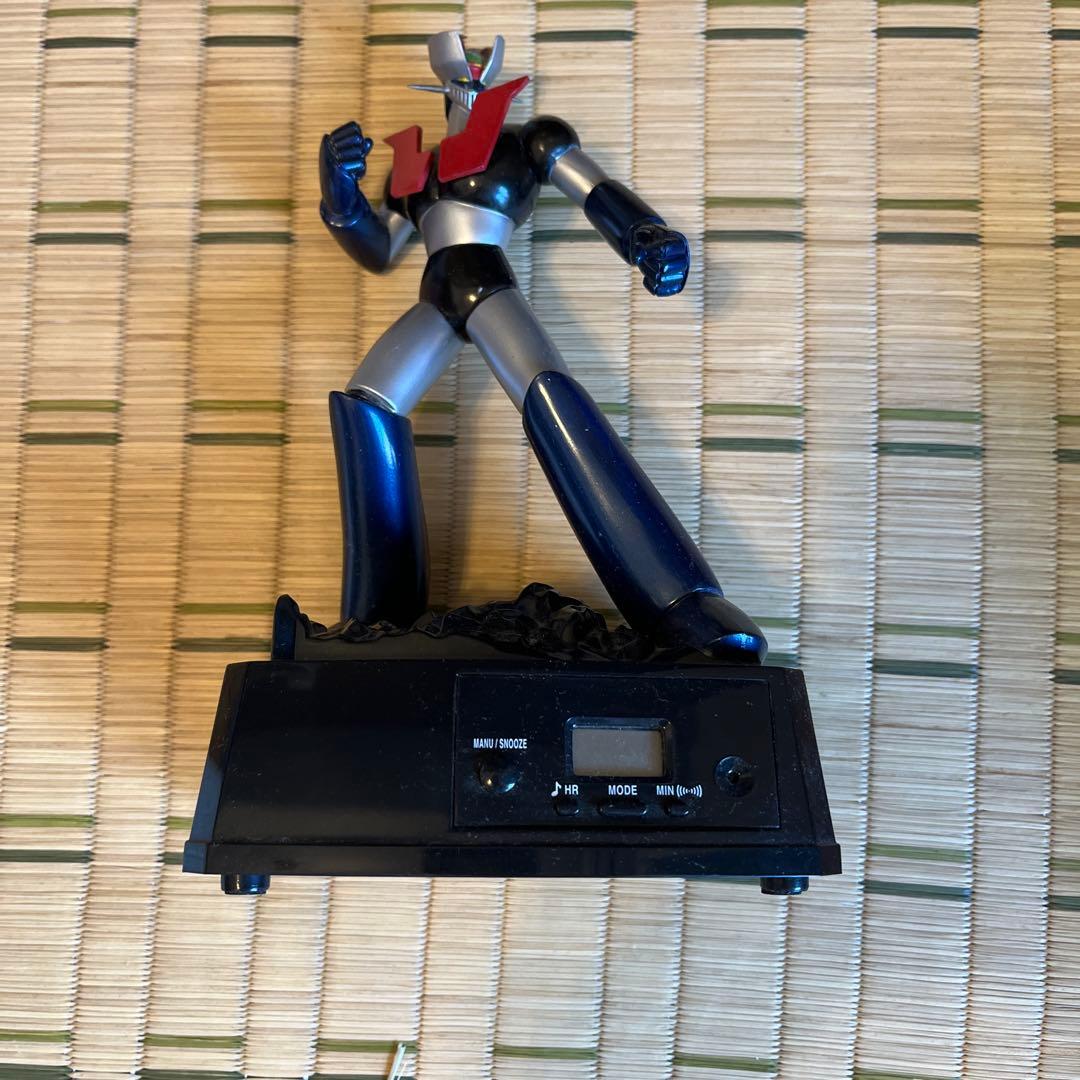 マジンガーZフィギュア スピーカー付き フィギャー部約16cm 台座時計6cm ジャンボソフビフィギュア マジンガーZ（グレンダイザーU） – SOOTANG