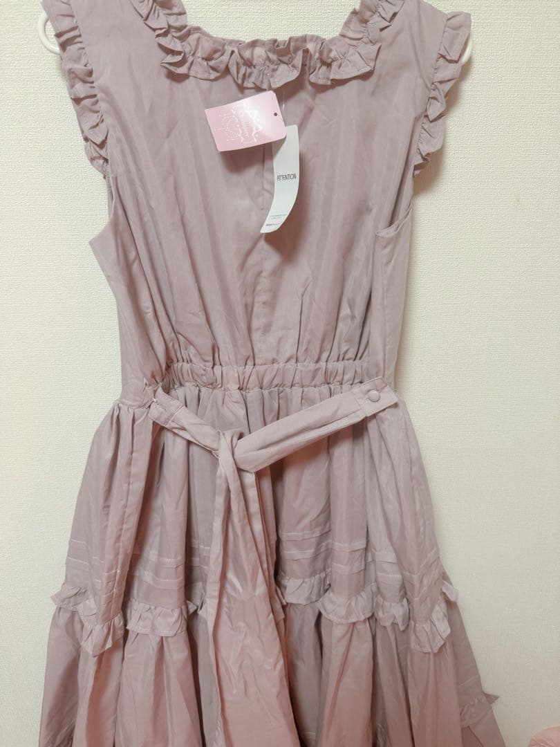 Chalmiere シャルミエール フリルロングジャンスカ ピンク ロリータ