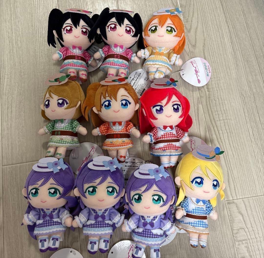 W*J様 ラブライブ μ's ぬいぷりけ おすわり ぬいぐるみ　10体セット　G