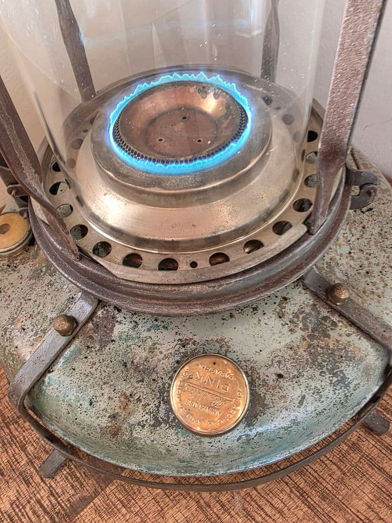 n*u様 激レア 8型 アラジンストーブ ビンテージストーブ 捻りフレーム