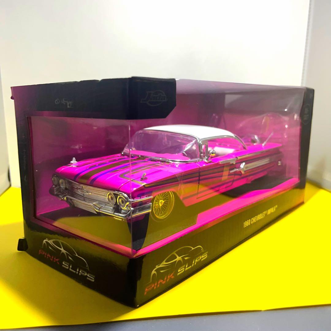 ジャダトイズ ピンクスリップ 1960 シボレー インパラ ローライダ jada