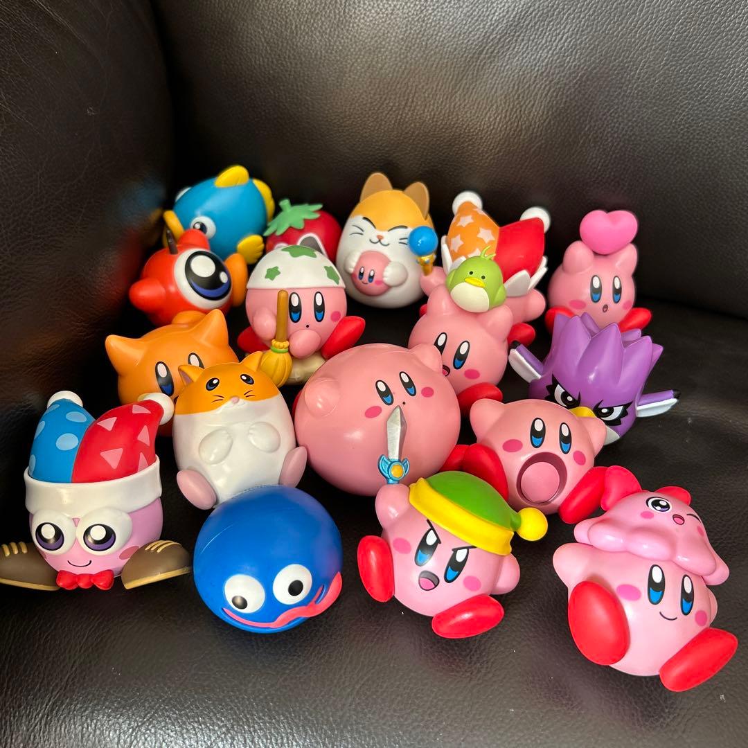 星のカービィ　フィギュア　ゆらゆらマスコット　17体