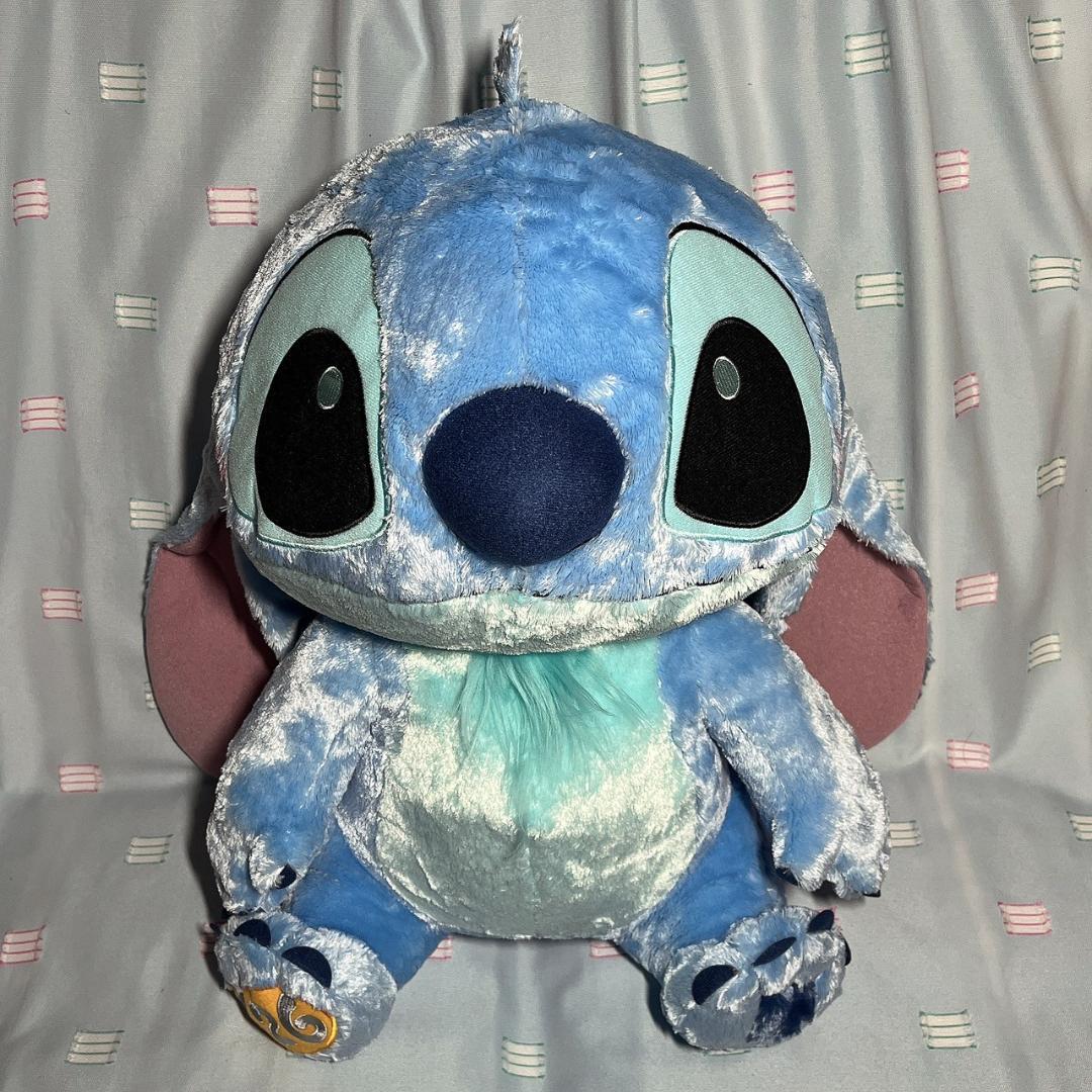 スティッチ】FukuFuku超超BIGぬいぐるみ・ Lぬいぐるみ・スクランプ