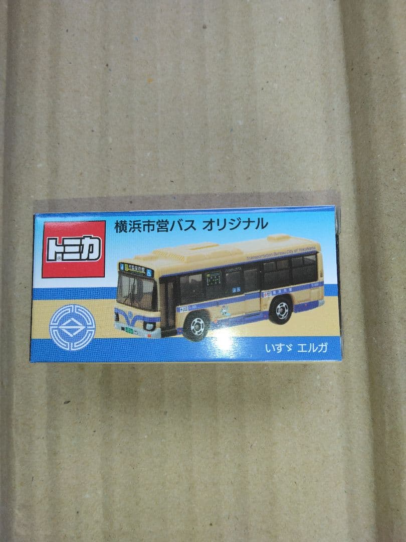 5台 クリアケース トミカ 横浜市営バス オリジナル いすゞ エルガ