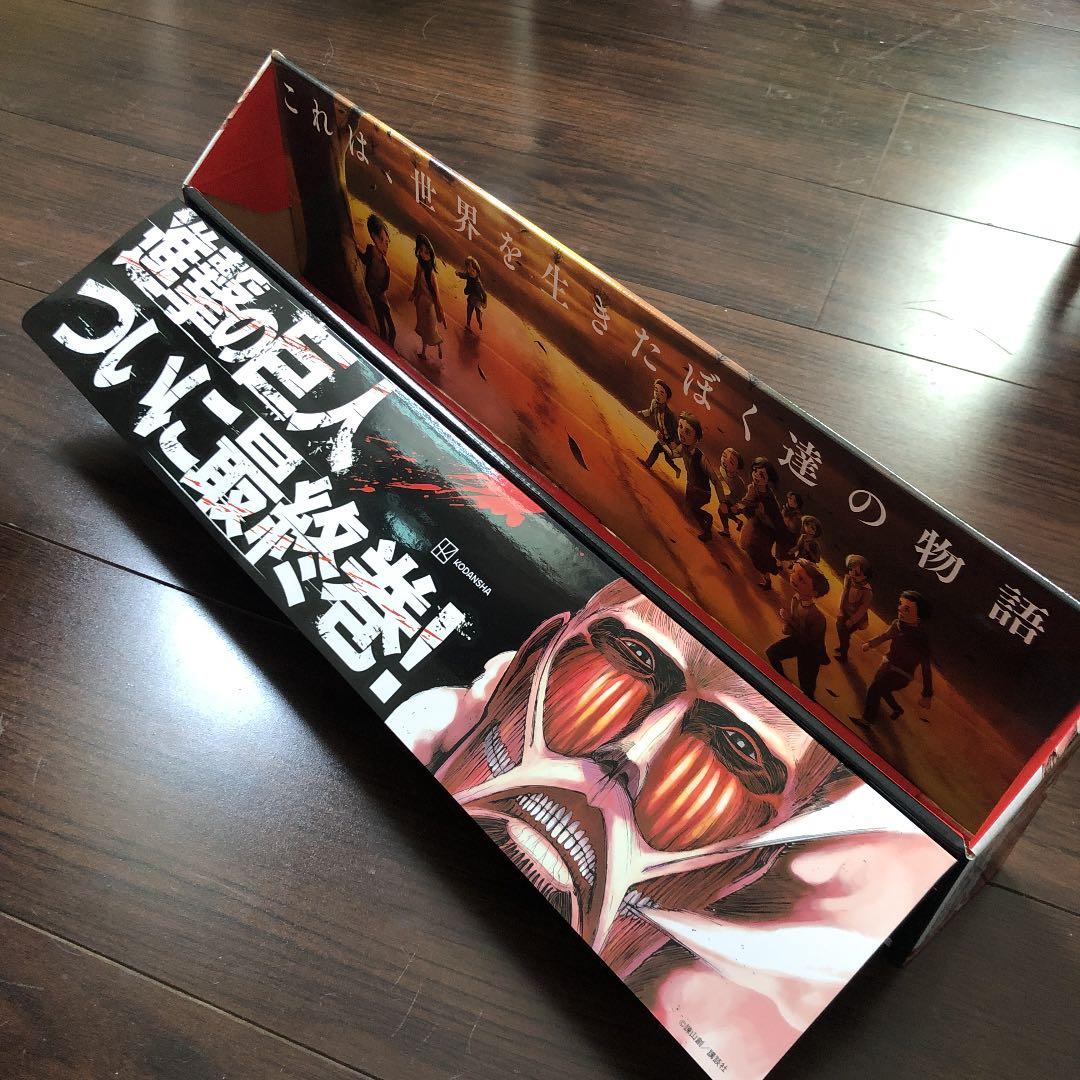 進撃の巨人　完結記念　店頭用ポップ