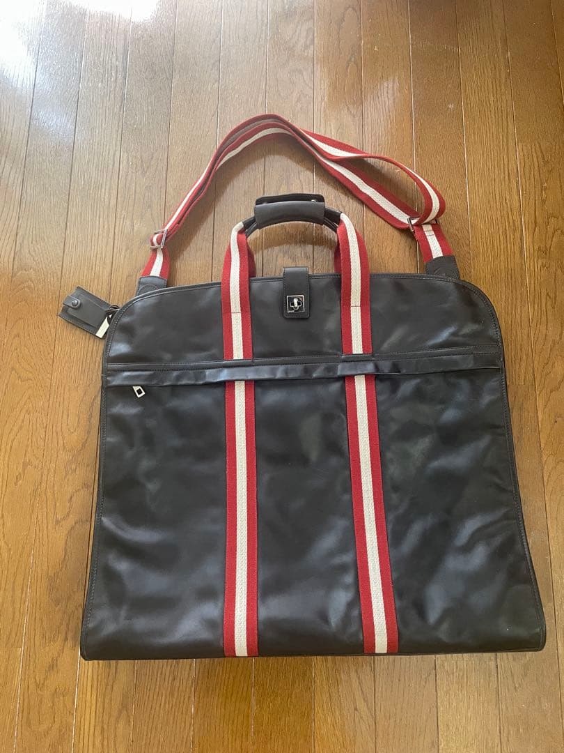BALLY バリー　ガーメントバッグ　レザー　メンズ　ビジネス　錠無し