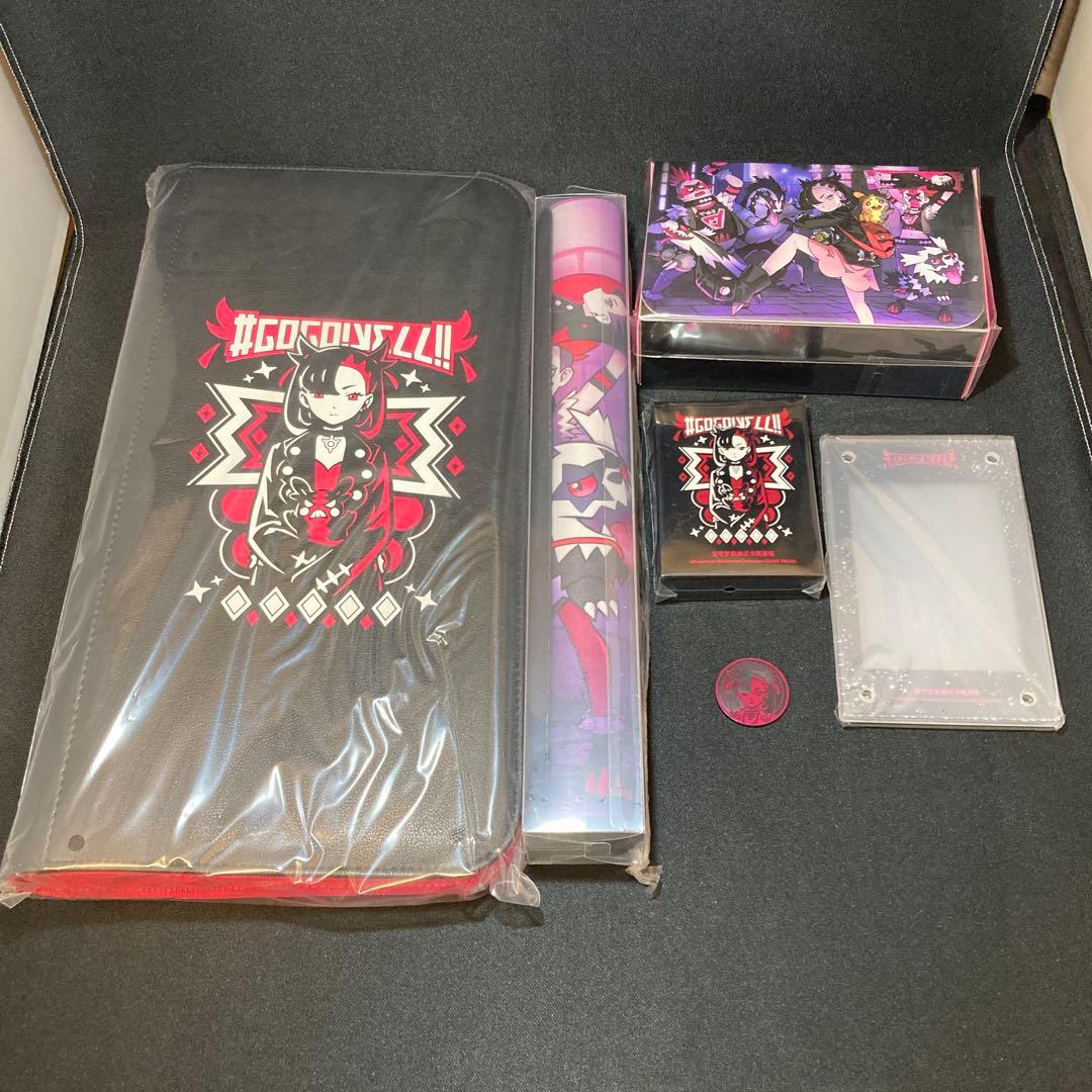 マリィの決意 コレクションファイル プレイマット デッキケース スリーブ ポケモンカードゲーム 海外限定 ダブルデッキケース マリィ(マリィの