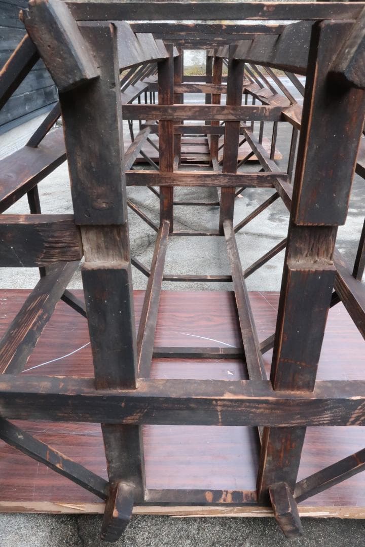 手押し 田植枠型押機 全長227cm,幅及び高さ44.0cm 破損あり - メルカリ