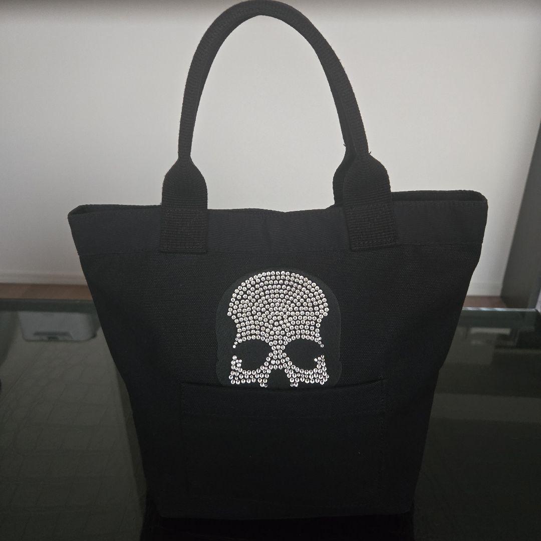 ルシアンペラフィネ ミニトートバッグ スカル スワロフスキー ギンザシックス限定 希少】 ルシアンペラフィネ ミニトートバッグ スカル スワロフスキー