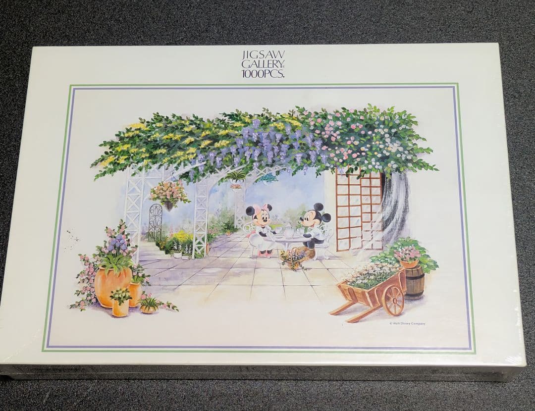 絶版 シュリンク付未開封 ミッキー・ミニー ジグソーパズル 1000ピース