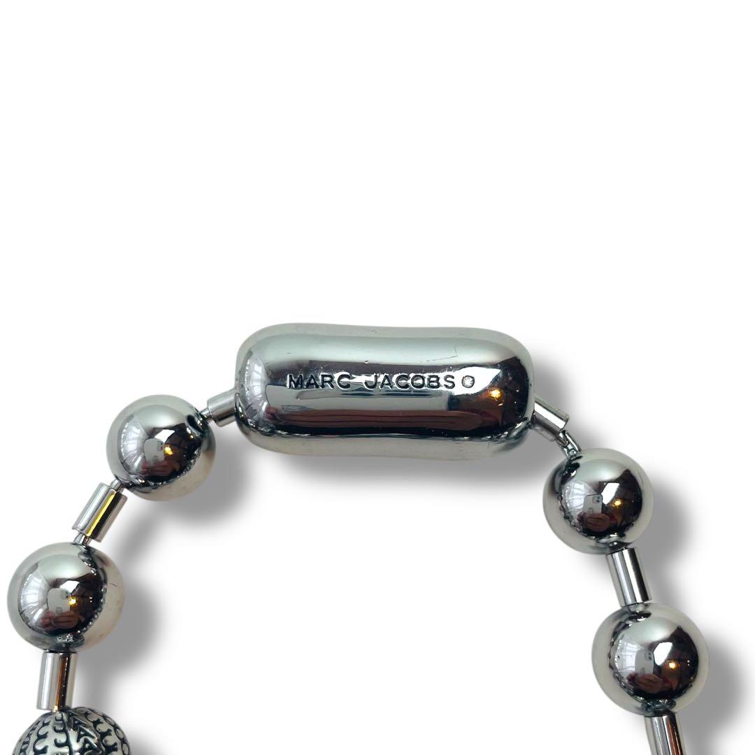 美品 マークジェイコブス ザ モノグラム ボールチェーン ブレスレット