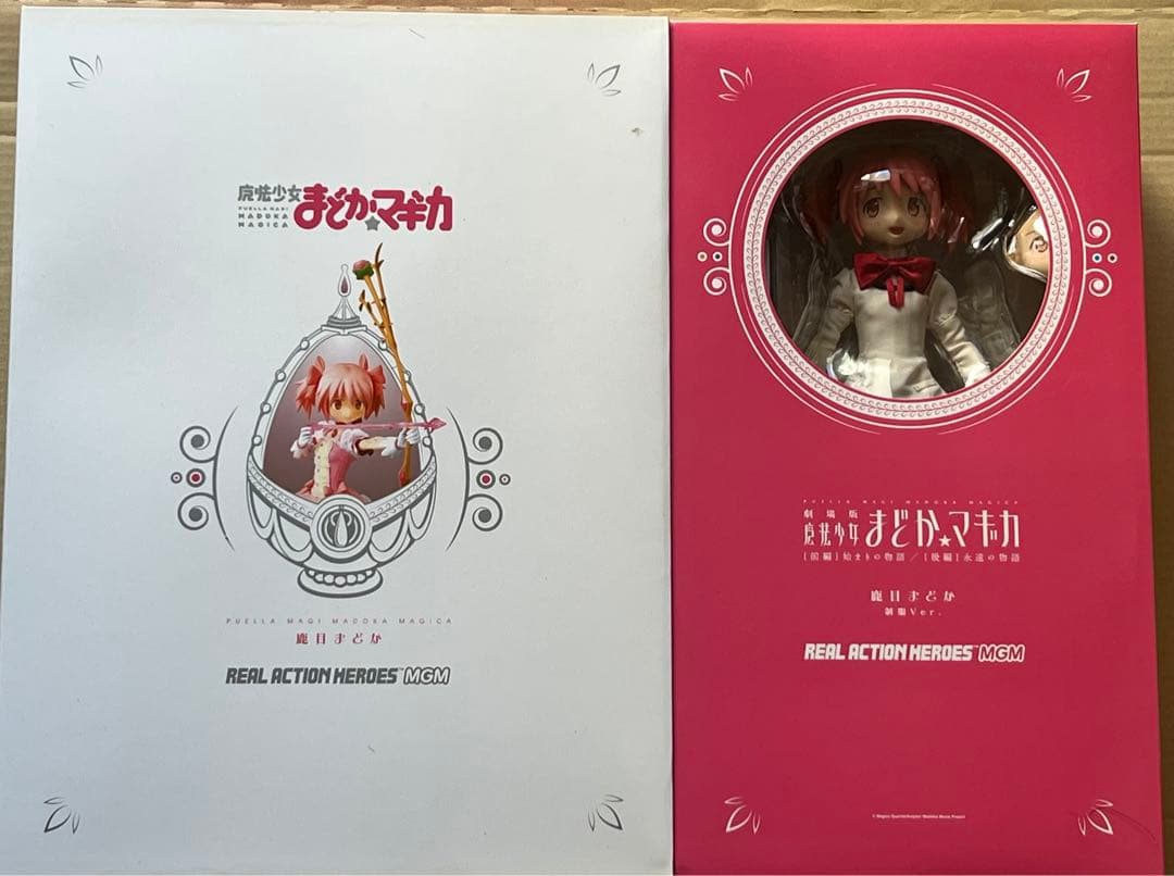 まどマギ RAH MGM 鹿目まどか &制服ver 2体セット メディコムトイ リアルアクションヒーローズ No.721 RAH MGM 魔法少女まどか☆マギカ