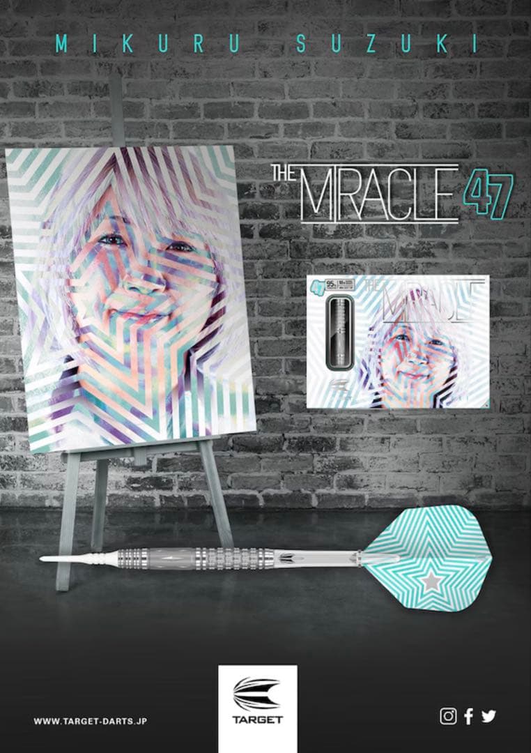 ターゲット】ザ ミラクル47 鈴木未来プロモデル 18g 定価14055円