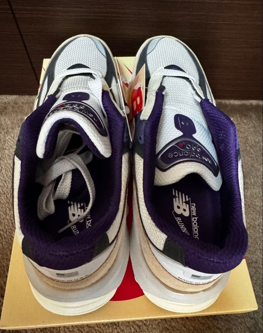 靴 New Balance 990V6 \"Plum\" 28.5cm