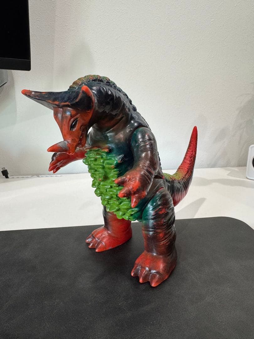 ウルトラマン 怪獣 ゴモラ ソフビ マルサン　当時物