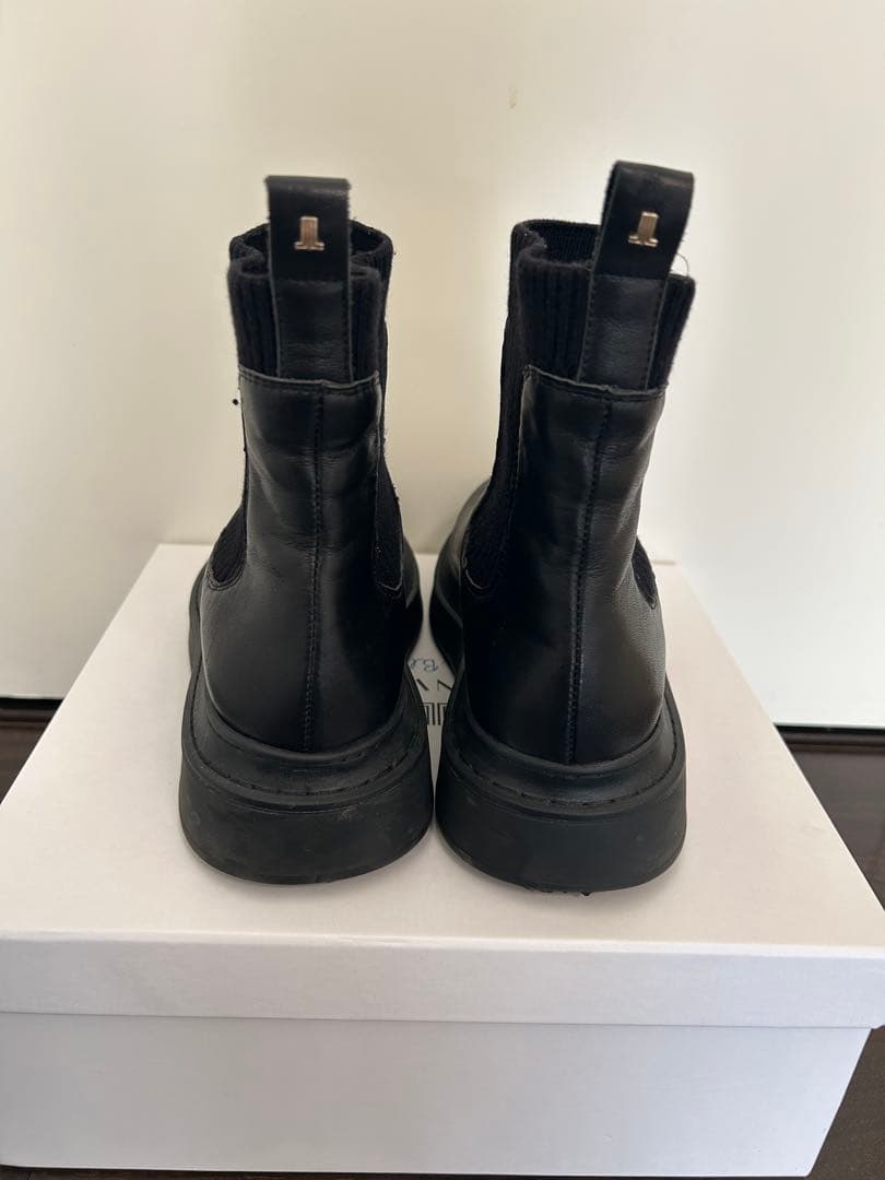 LANVIN en Bleu✳︎ランバンオンブルー✳︎サイドゴアブーツ　ブラック