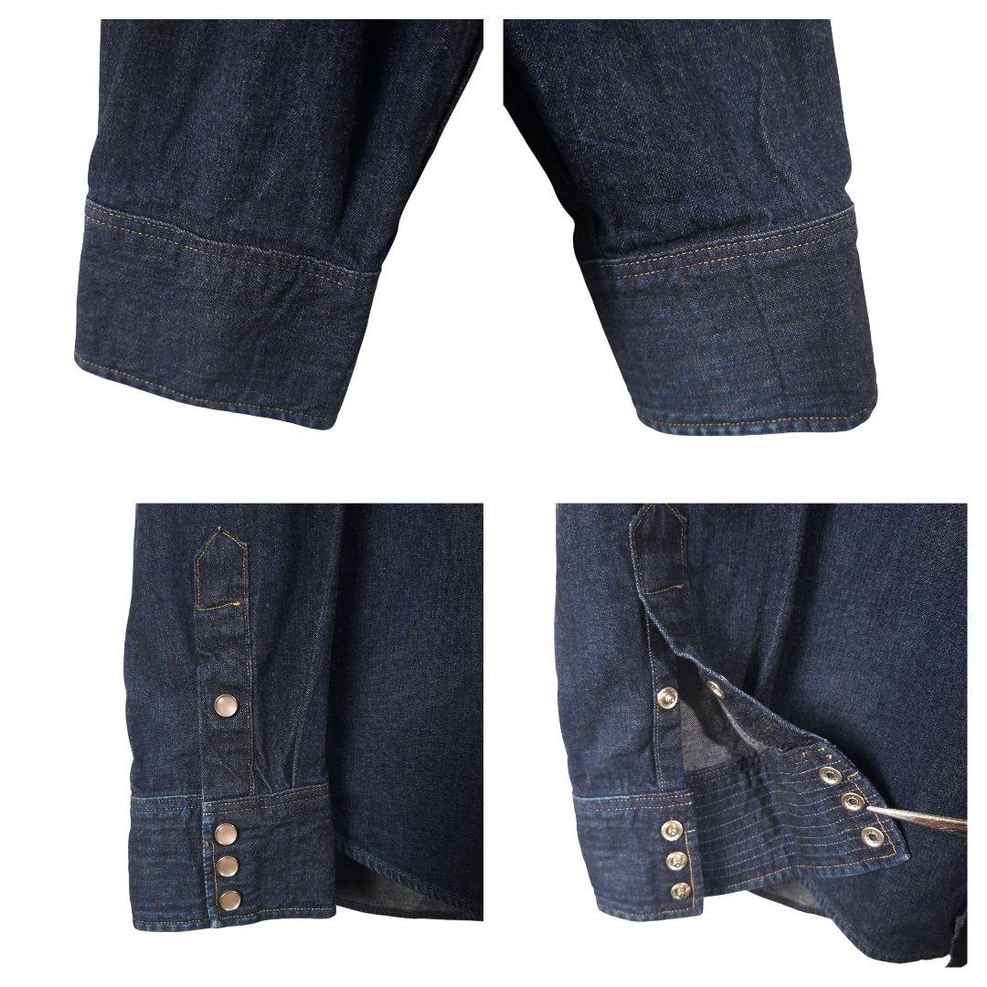 極美品 RRL ダブルアールエル デニムシャツ ウエスタン 一つ星タグ