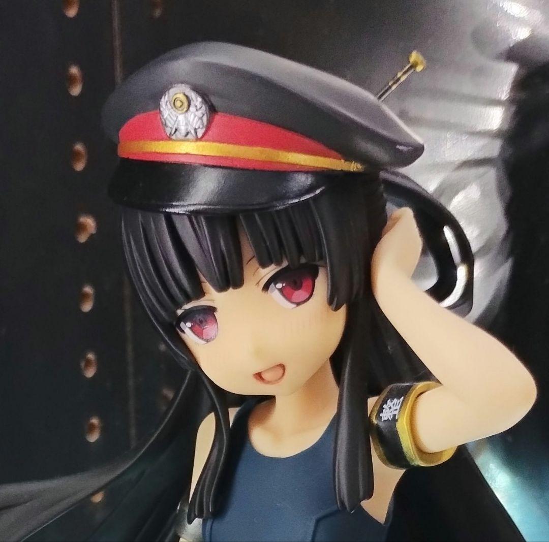 【中古品】Q-six まいてつ ハチロク 紺スク水フィギュア