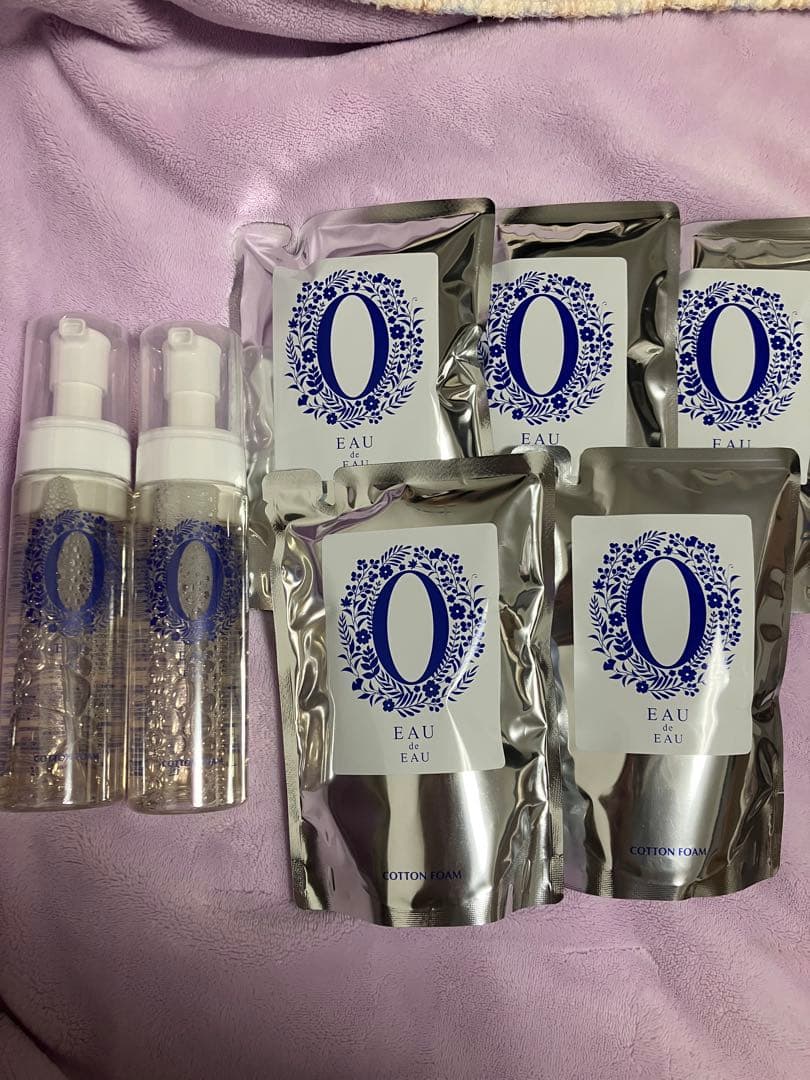 オーデュオー コットンフォーム　MM 本体200ml✖️2 詰め替え200ml×5 オーデュオー コットンフォームマーベラスモイスト2本+レフィル5個