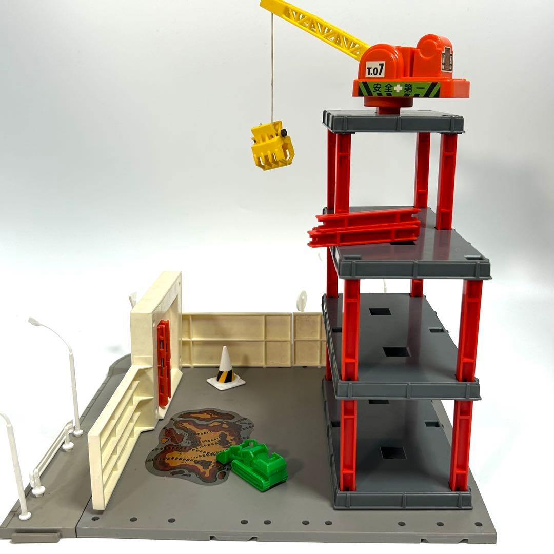 初代)トミカタウン ビル工事現場 絶版品 日本製 - メルカリ