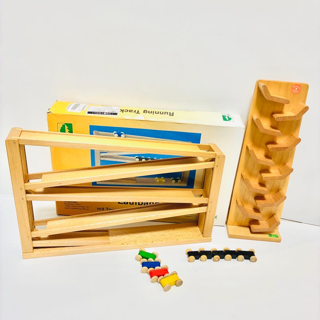 【良品】ベック社 BECK トレインカースロープ クネクネバーン 豪華セット