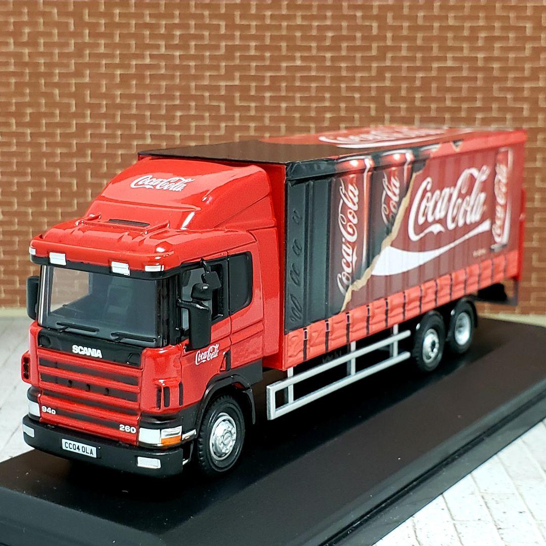 新品未開封　オックスフォード　コカ・コーラ　スカニア　6ホイール　トラック 2021_1022kyosho_coca-015.jpg