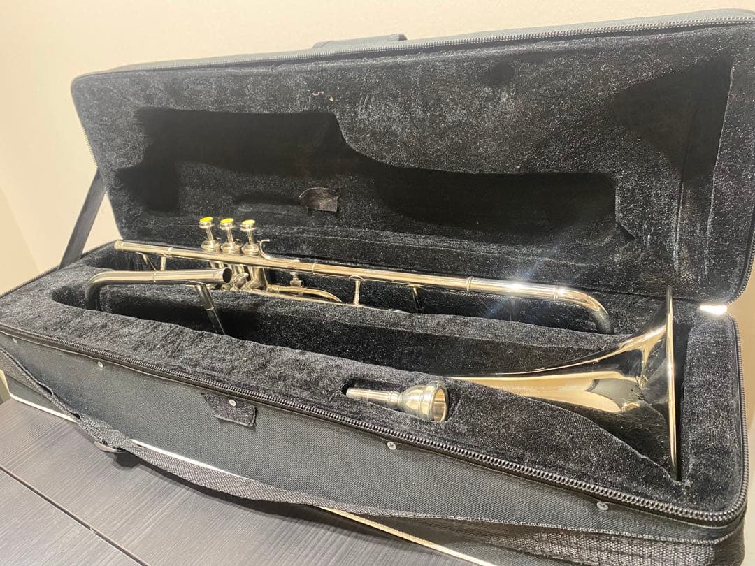 Nasir Ali バルブトロンボーン B♭ニッケルメッキ仕上げ