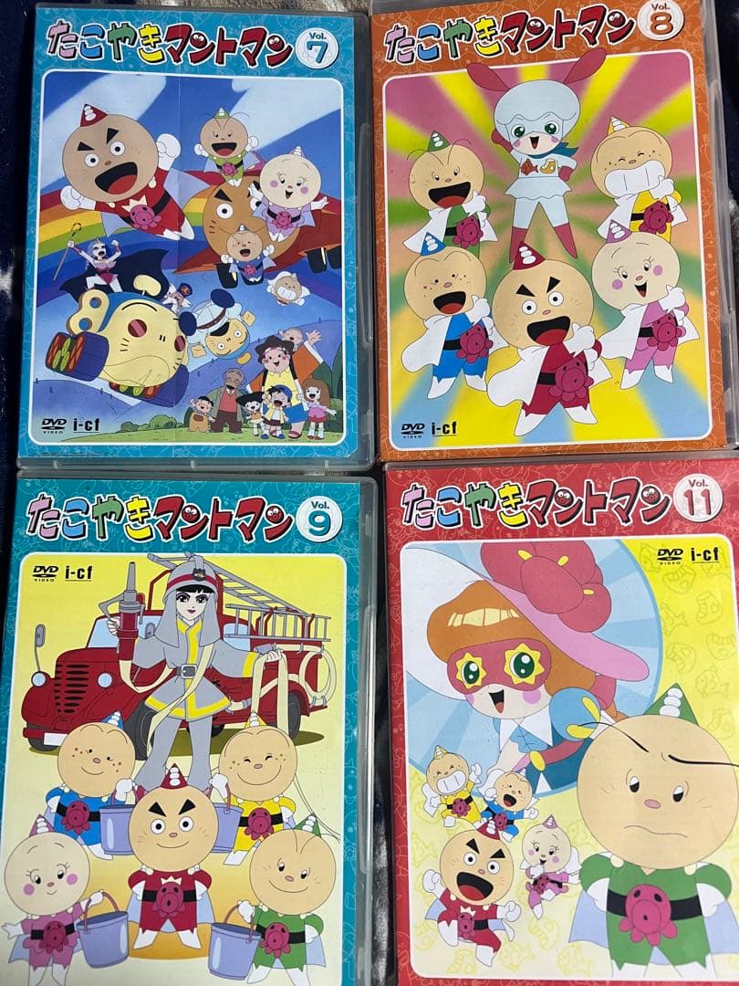 たこやきマントマン dvd vol.7.8.9.11 - メルカリ
