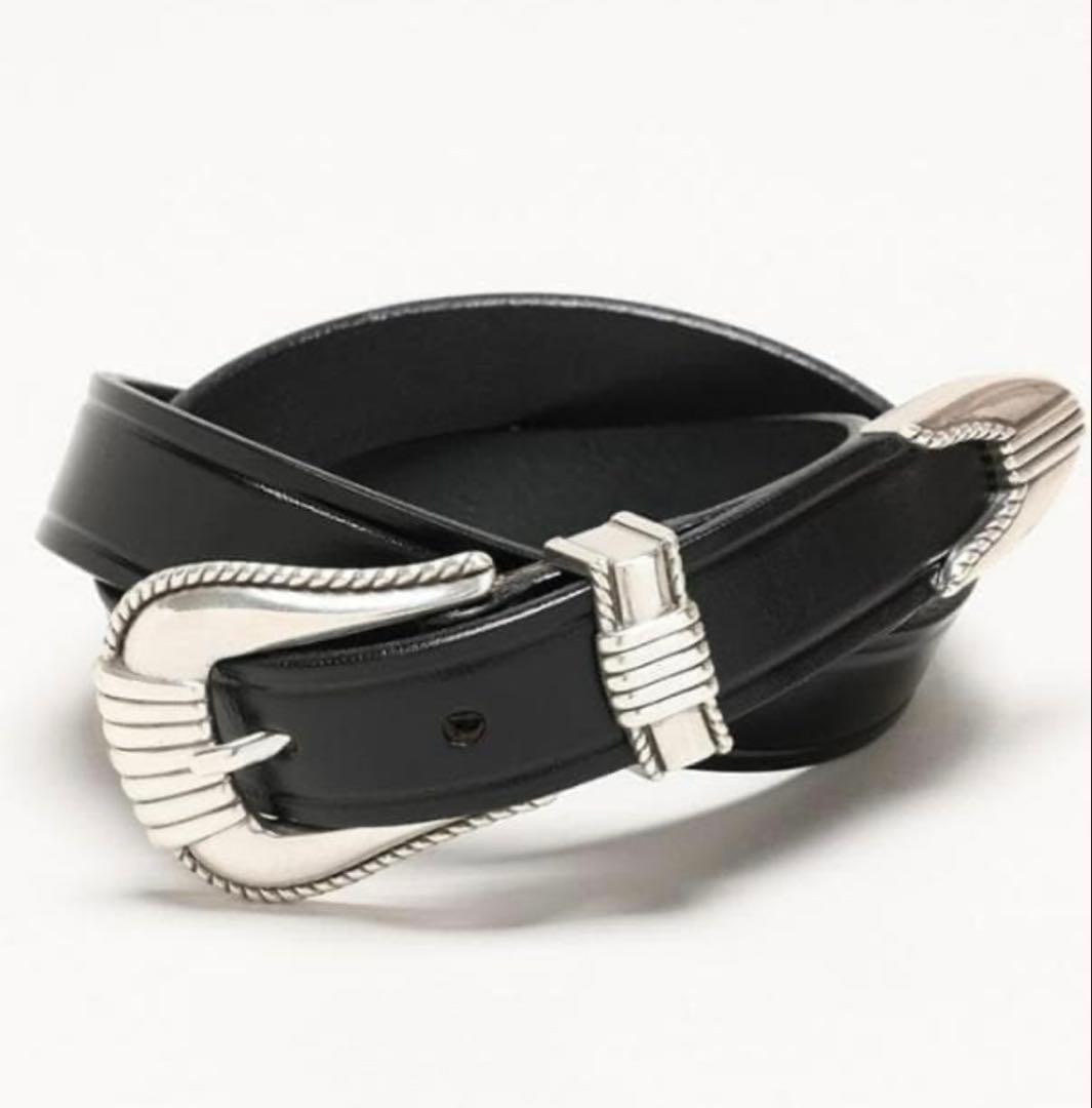 小物 TORY LEATHER WESTERN BELT 30