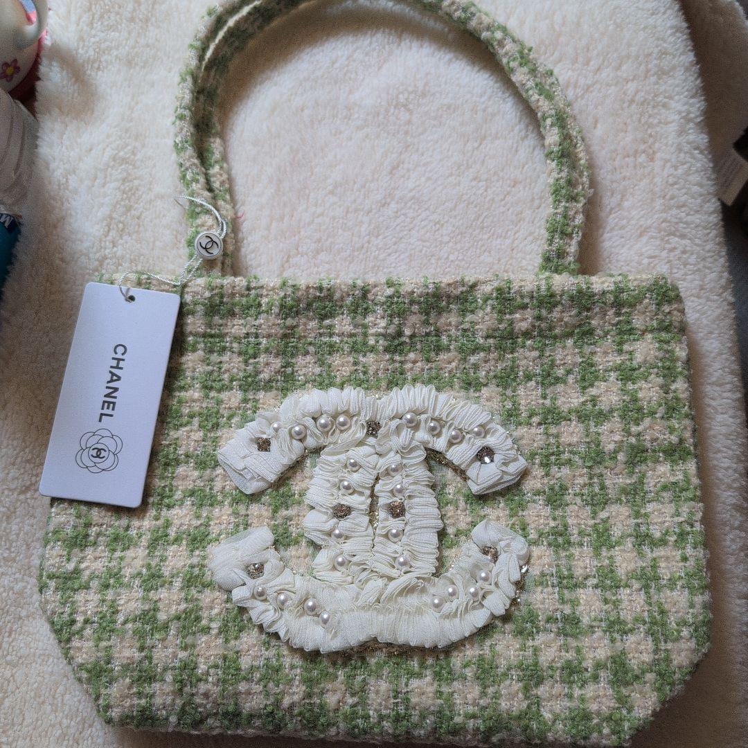 マ*チ様 CHANELノベルティトートバッグ CHANEL シャネル／ノベルティ トートBAG 未使用｜Yahoo!フリマ（旧