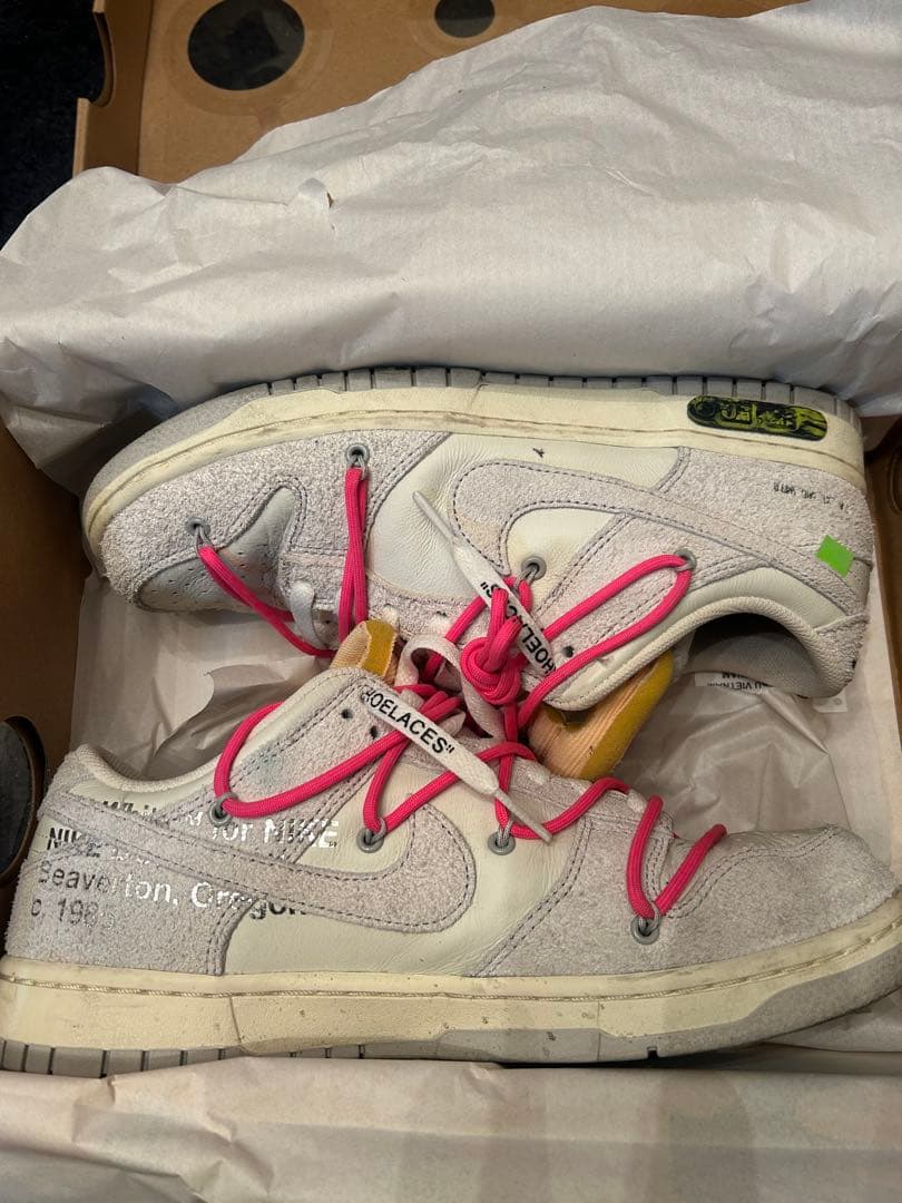ぷ*け様 off-white×Nike Dunk Low THE 10 lot
