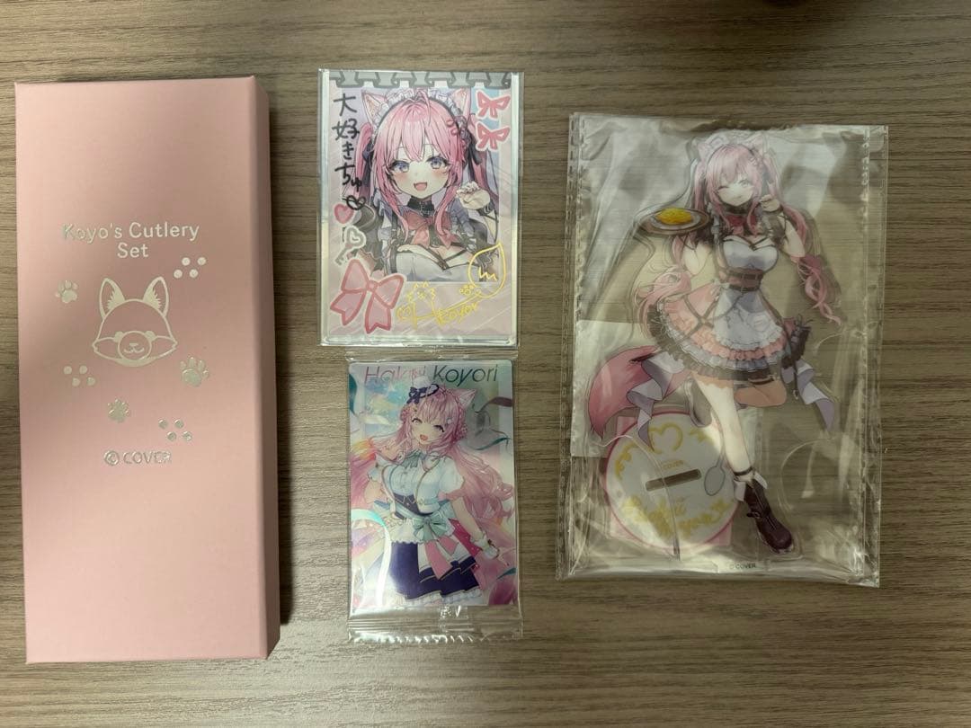 博衣こより新衣装記念2025(ぬいぐるみ無し・直筆メッセージ入りチェキ含む)