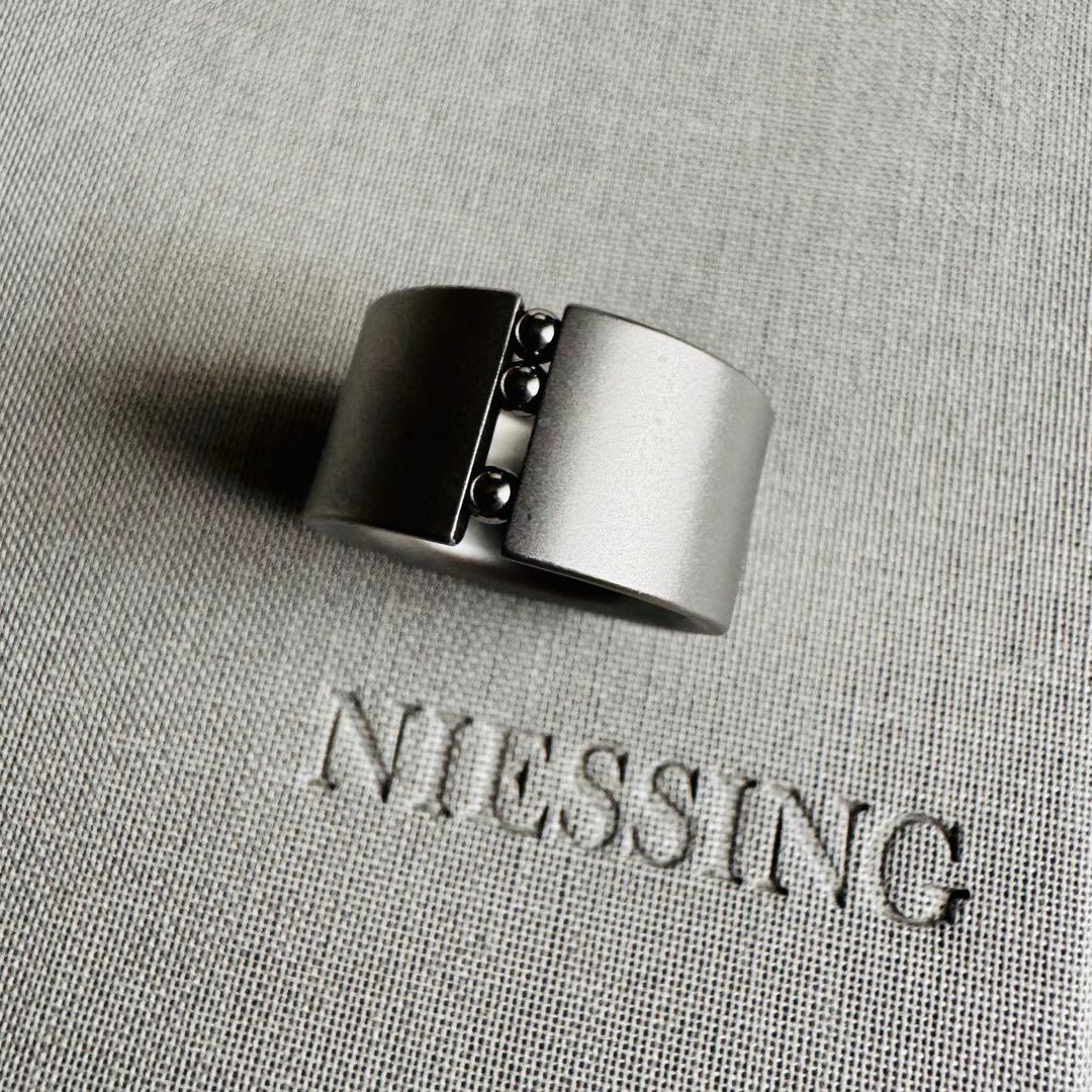 【NIESSING】アバックス ステンレスリング