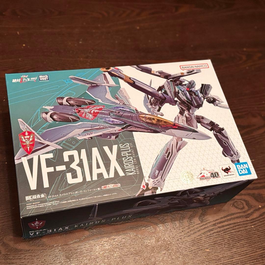 DX超合金劇場版マクロスΔ VF-31AX カイロスプラスボーグコンファールト機