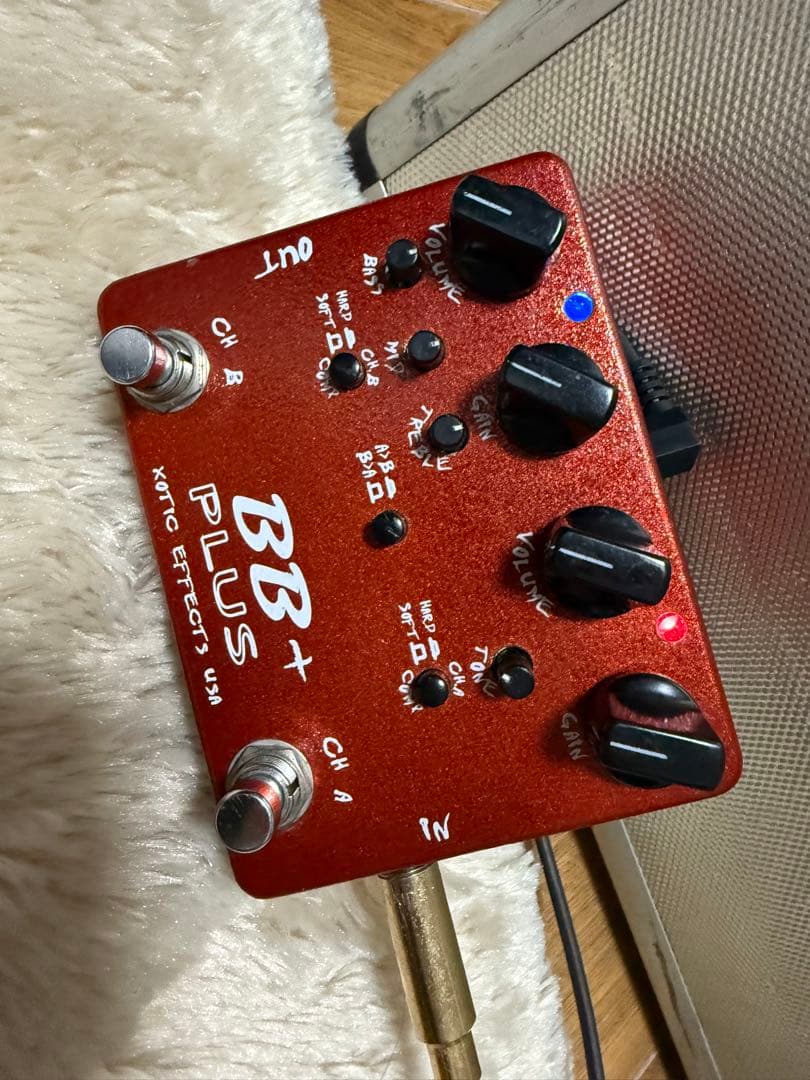 Xotic Effects BB+ PLUS ギターエフェクター ☆ペダル検証 第85弾 Xotic BB Plus編 : ジナパパ一家の何てことない日常