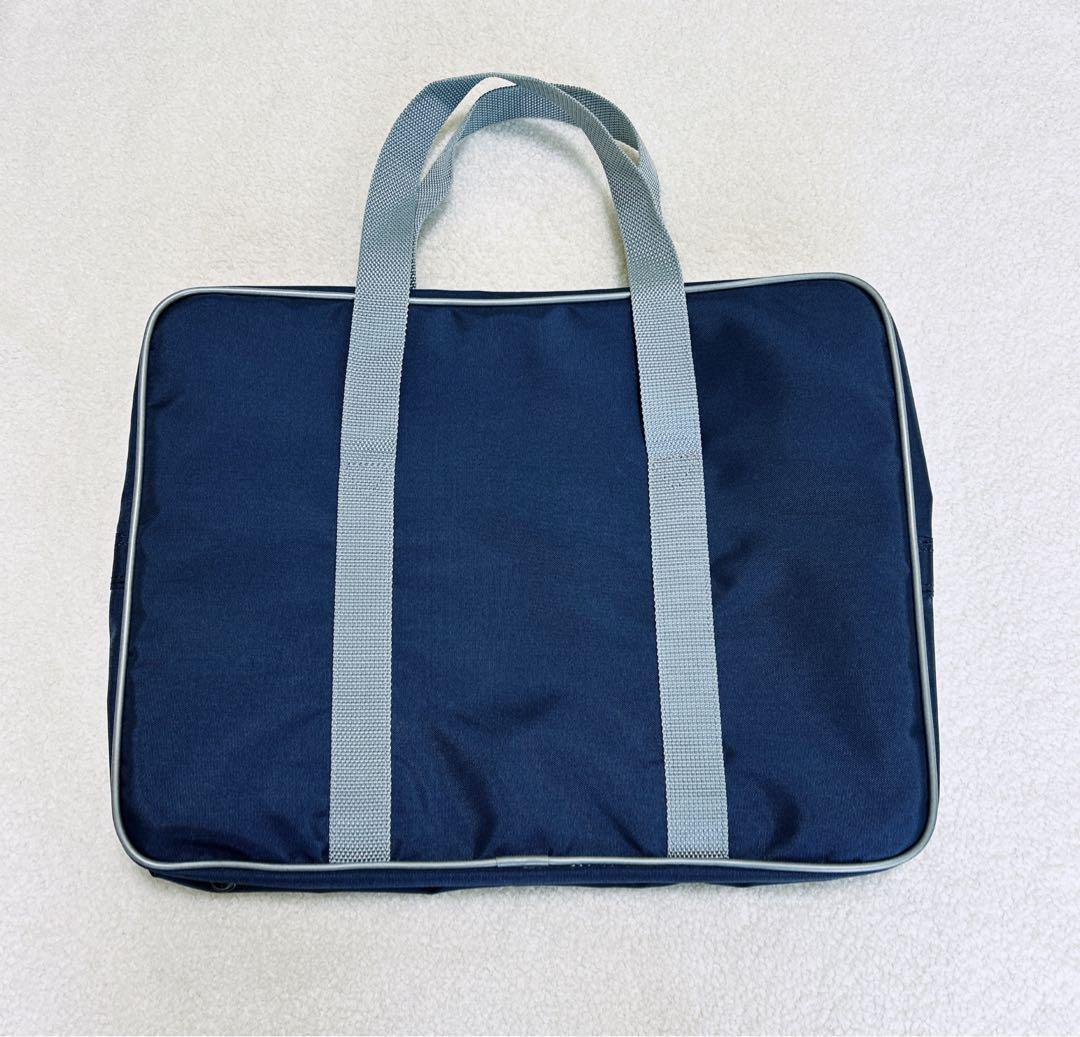 ワールドペガサス スクバ ワッペ スクールバッグ 紺 - メルカリ