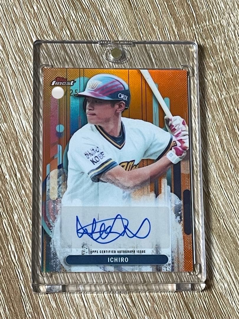topps 2025 NPB Finest イチロー サインカード 25枚限定 - メルカリ