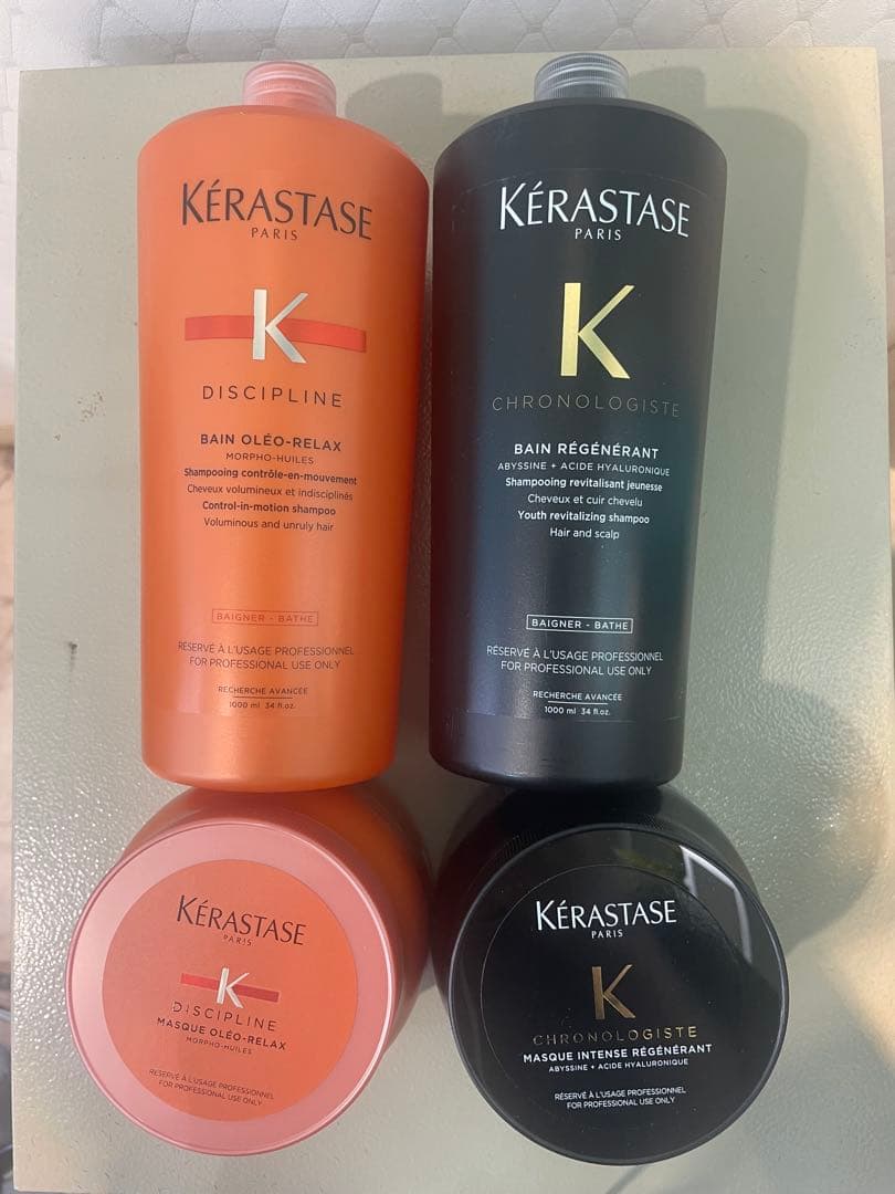 【国内正規】業務用ケラスターゼ　シャンプー&マスク　オレオ&クロノロジスト