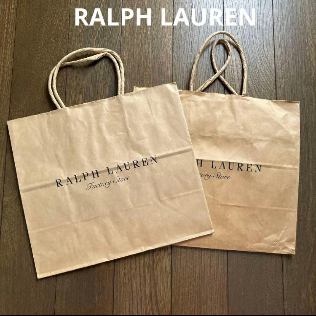 ラルフローレン 紙袋 ショップ袋 ショッパー 2枚 - メルカリ