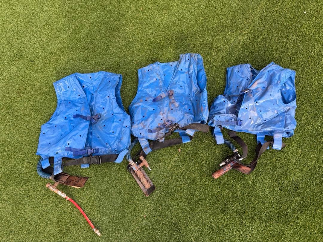 クーレット　エアークーラー 個人用冷却器用ベスト　シゲマツ　3着　別売り可