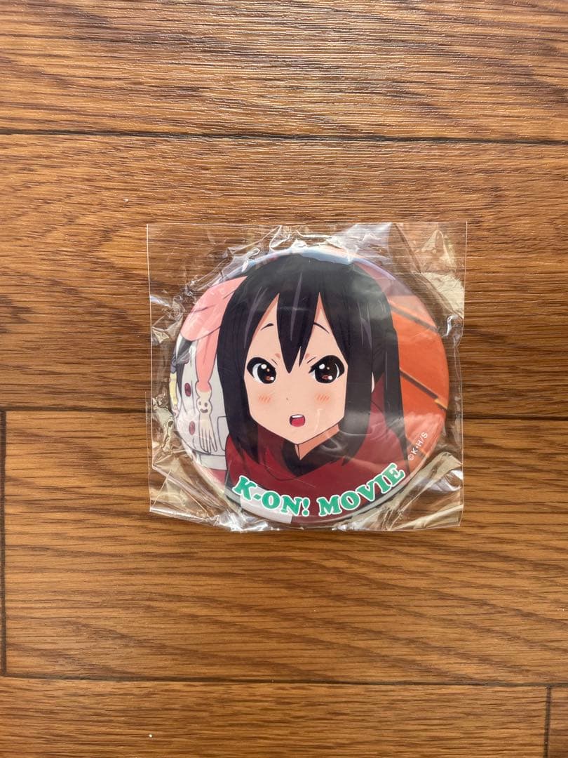 けいおん！中野梓 缶バッジ TBS 限定