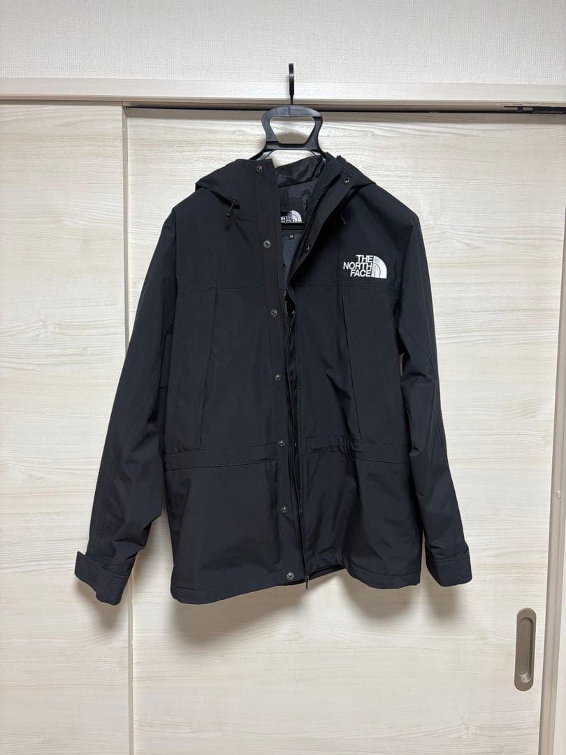 美品　ノースフェイス　マウンテンライトジャケット　ブラック　M