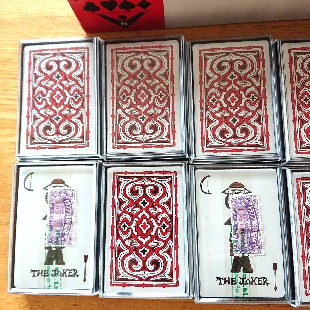 ②激レア 任天堂 ニンテンドートランプ類税証紙付き 昭和レトロ 民芸