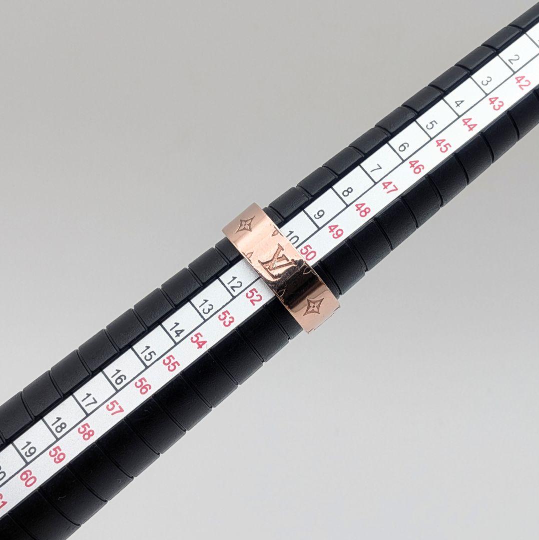 箱なし ルイヴィトン バーグナノグラム リング Sサイズ - メルカリ