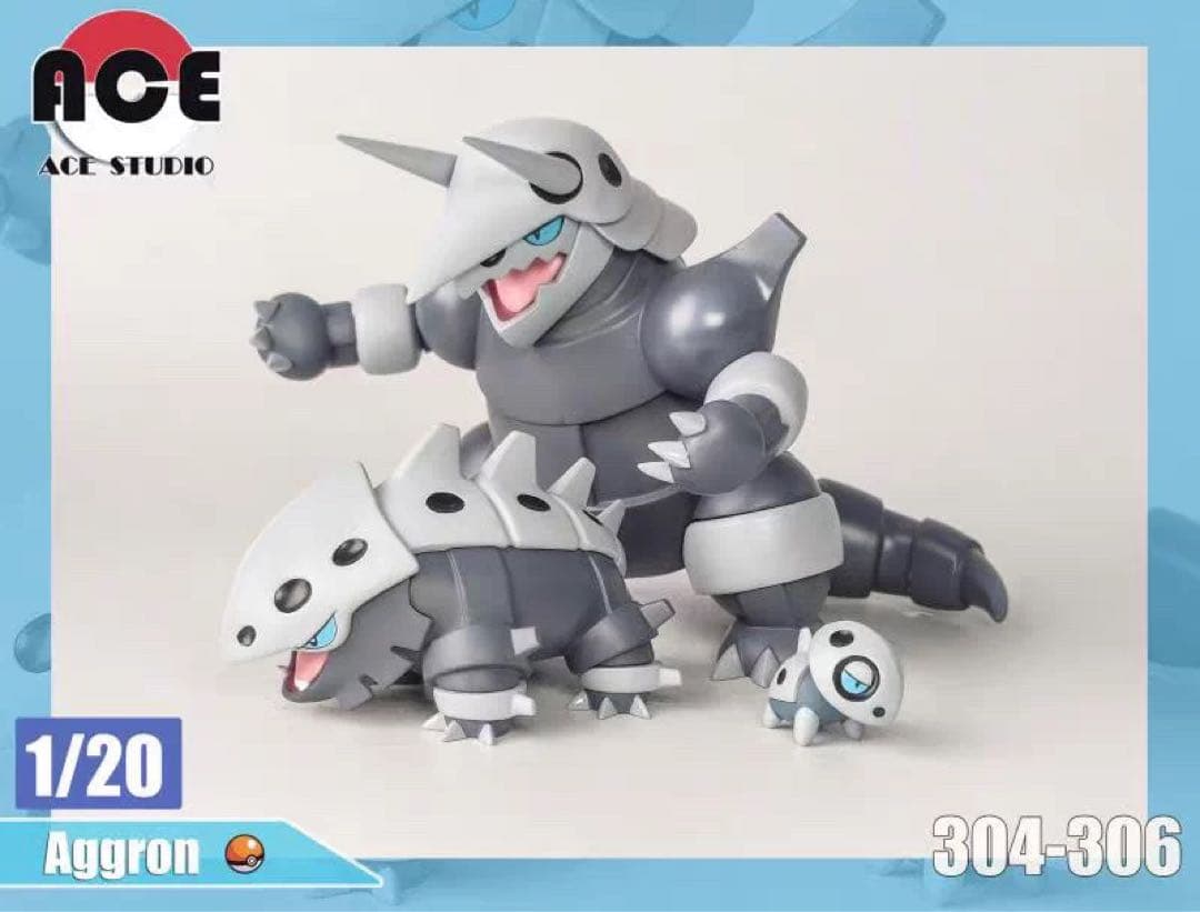 【1/20スケール】ボスゴドラ 進化ライン フィギュア 4体セット 海外限定