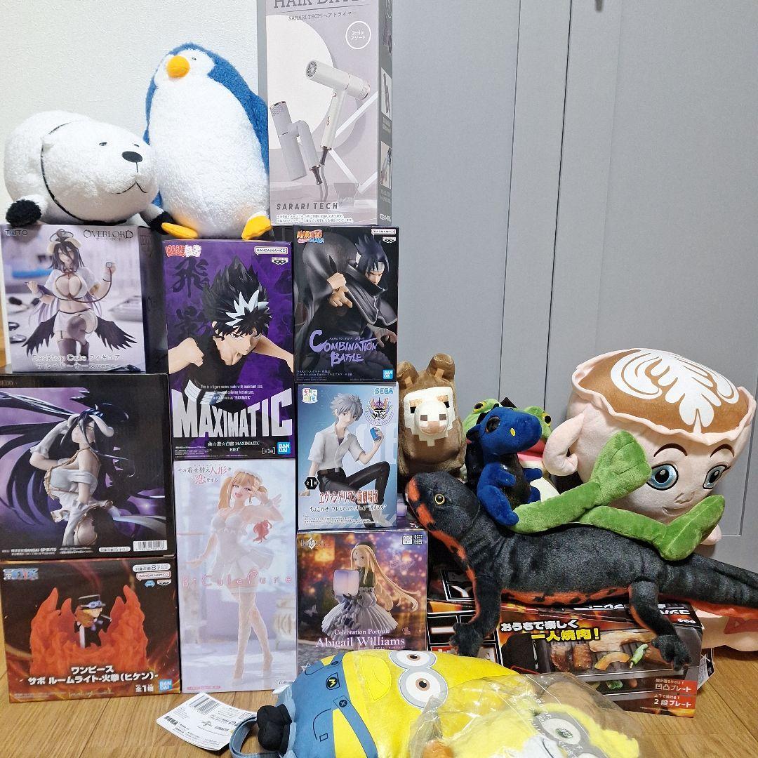 値下げ★お買い得★フィギュアぬいぐるみまとめ売り。１９点