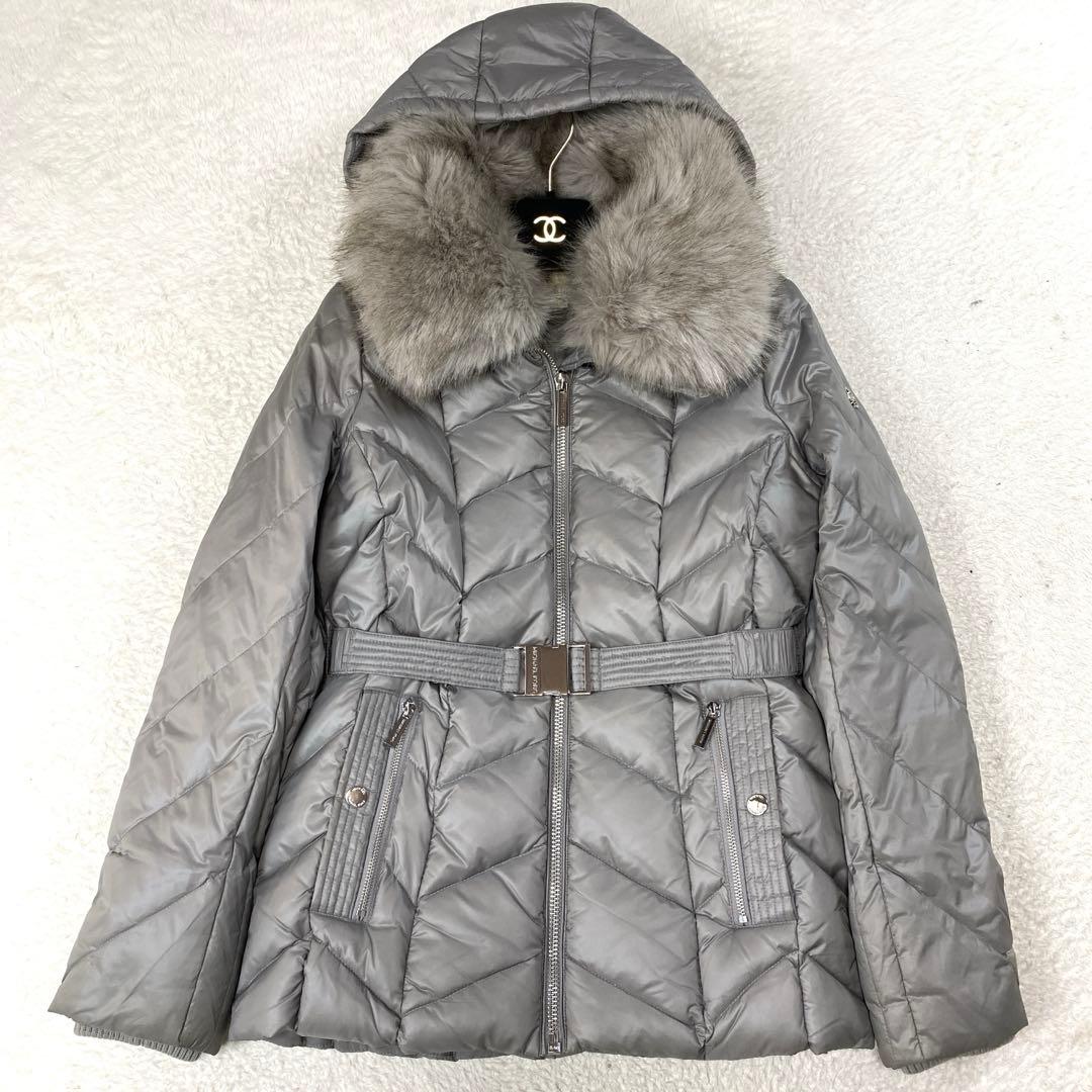 【未使用級・3way】MICHAEL KORS ダウンジャケット　グレー　 S