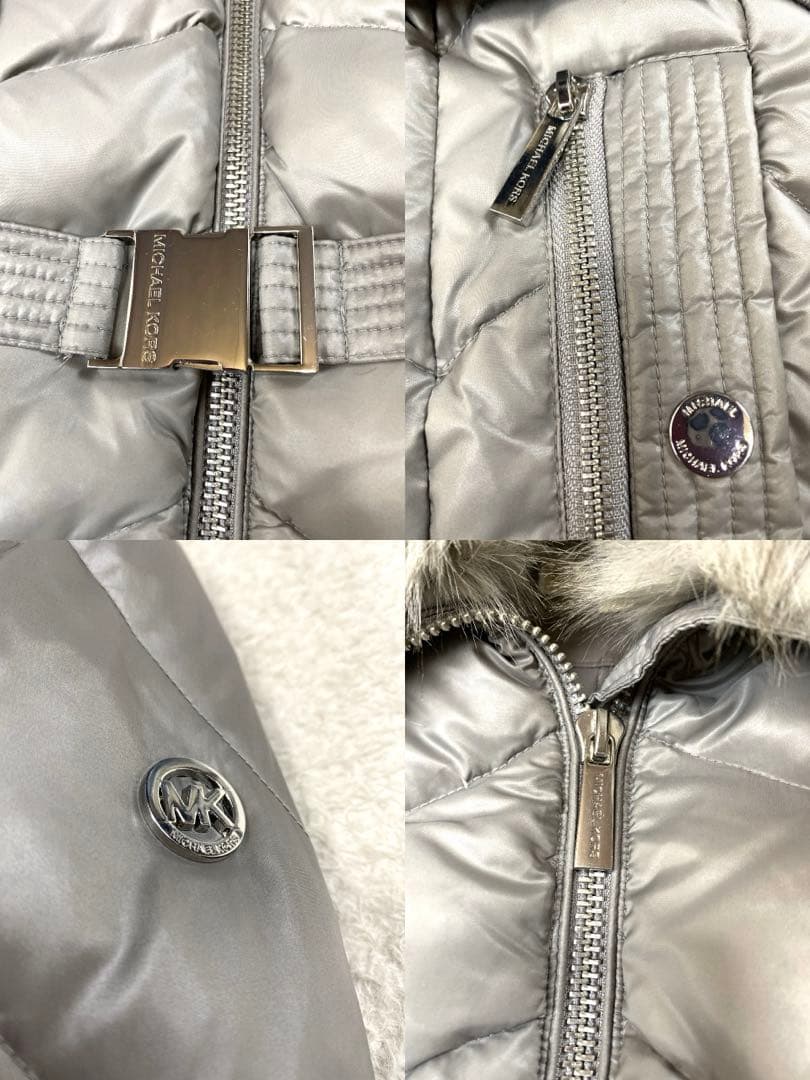 未使用級・3way】MICHAEL KORS ダウンジャケット グレー S - メルカリ